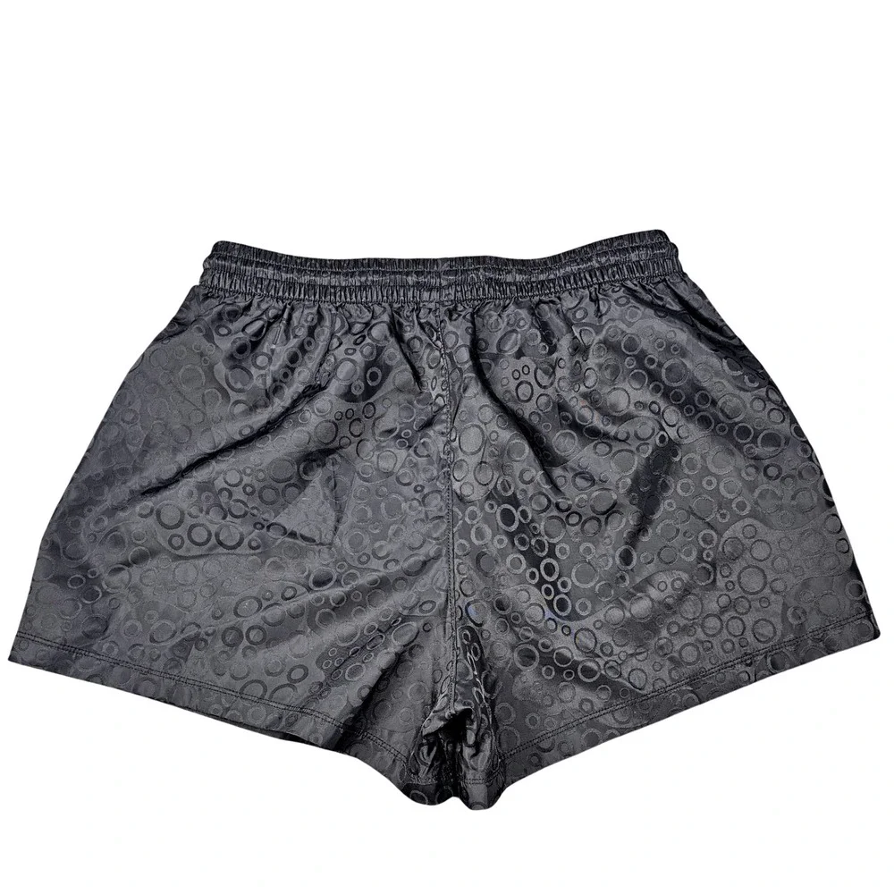 Outdoor‎ Voices Running Shorts S Lightweight Drawstring Athletic Black Pattern